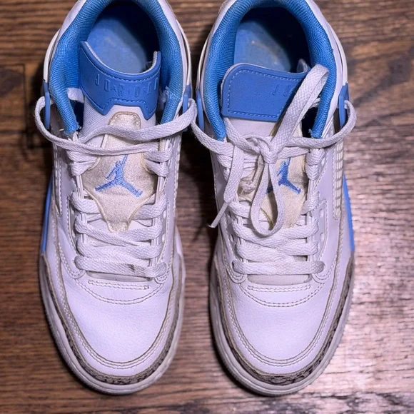 Nike Jordan Spizike Low GS UNC Kids Youth Women Casual Shoes Sneakers SZ 5Y - Picture 2 of 9